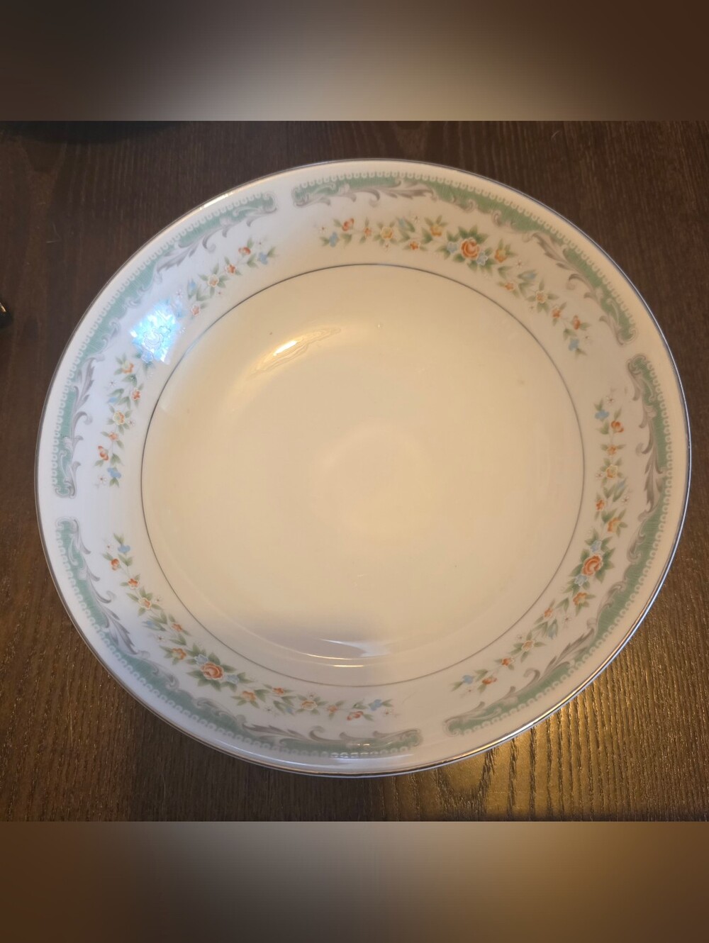 Set Of 2 Roseville Round Serving Vegetable Bowls